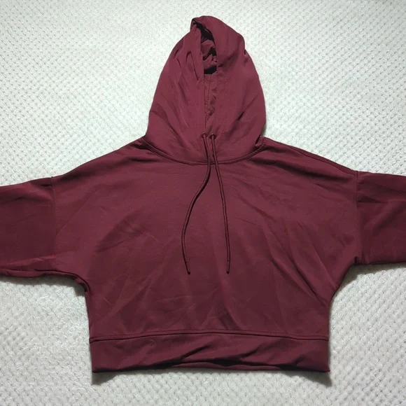 Happily Grey Modal Velour Cropped Hoodie And High Waisted Cargo Jogger Set - Picture 3 of 16